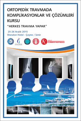 ortopedik travmada komplikasyonlar ve çözümleri kursu