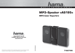 MP3-Speaker »AS195«