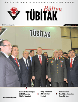Cumhurbaşkanı Erdoğan, İDEF`15 Fuarında TÜBİTAK Standında
