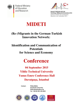MIDETI Conference