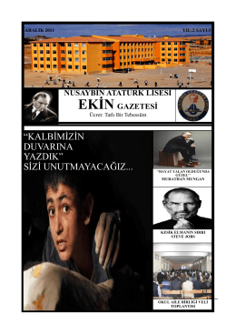 Ekin-5 - NUSAYBİN - Atatürk Mesleki ve Teknik Anadolu Lisesi