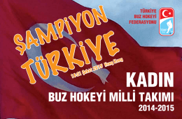 buz hokeyi milli takımı - Türkiye Buz Hokeyi Federasyonu