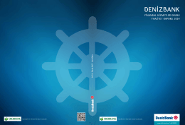DenizBank 2014 Faaliyet Raporu