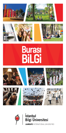 BİLGİ Genel Katalog - İstanbul Bilgi Üniversitesi