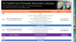 GE Healthcare Manyetik Rezonans Çalıştayı