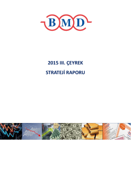 2015 ııı. çeyrek strateji raporu