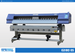 E2180 ES - Eco Solvent Digital Printer
