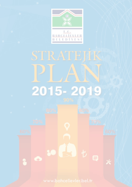 2015 - 2019 Stratejik Planı