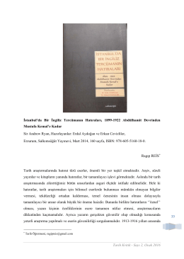 39 İstanbul`da Bir İngiliz Tercümanın Hatıraları, 1899