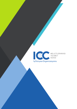 ICC Tanıtım Broşürü - ICC Türkiye
