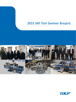 2015 SKF Türk Seminer Broşürü