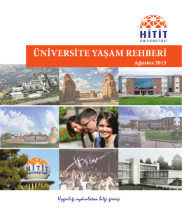 Ulaşım - Hitit Üniversitesi