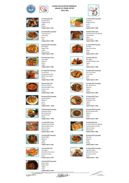 2015-2016 aralık yemek listesi