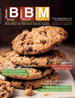 Untitled - Magazine BBM | Ekmek, Bisküvi ve Makarna Sektörü