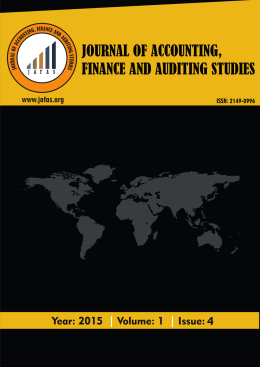 Untitled - Journal Of Accounting, Finance And Auditing Studies