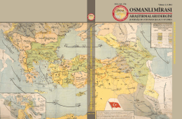 Cover and Generic File - Osmanlı Mirası Araştırmaları Dergisi (OMAD)