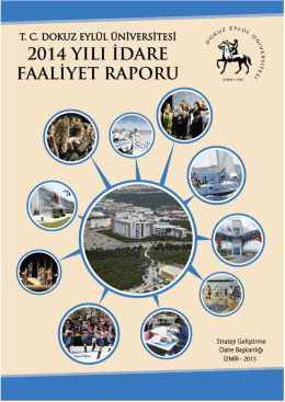 Dokuz Eylül Üniversitesi 2014 yılı İdare Faaliyet Raporu
