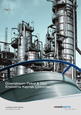 Downstream Petrol & Gaz Endüstrisi Kaynak