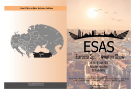 Broşür İçin Tıklayın. - Aviation Expo Eurasia