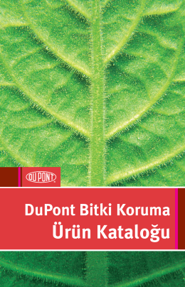 DuPont Bitki Koruma Ürün Kataloğu