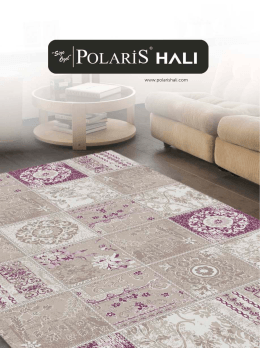 Polaris Halı 2015 Kataloğu (İndir)
