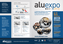 Aluexpo 2015 Brochure