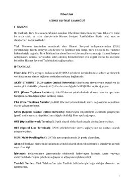 FiberLink HST - Türk Telekom