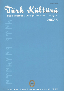 Türk Kültürü Araştırmaları Dergisi