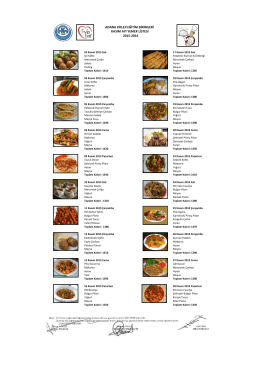 2015-2016 kasım yemek listesi
