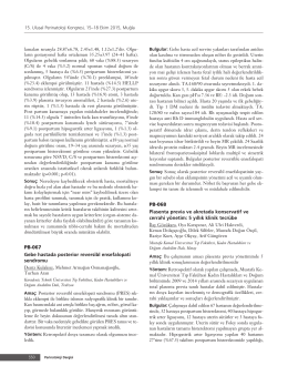 PDF Olarak İndir - Perinatal Journal