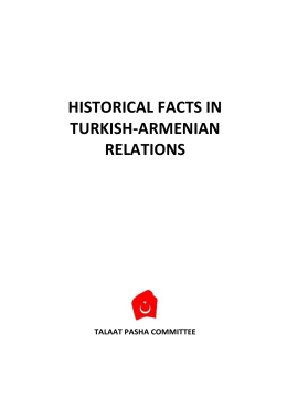 historical facts in turkish-armenian relations