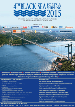Conference Programme, Event Sponsorship and Floorplan
