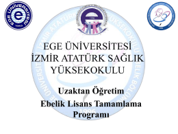 Ege Üniversitesi İzmir Atatürk Sağlık Yüksekokulu