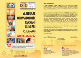 6.dermatolojik mailing - Dermatolojik Cerrahi Derneği