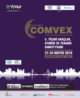 COMVEX İstanbul 2013 Fuarı Başarı 8