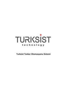 Turksist Tanker Otomasyonu Sistemi
