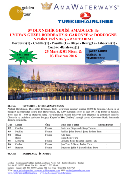 Bordeaux(1) - Golden Bay Cruise Gemi Turları