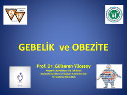 Gülseren Yücesoy - Türkiye Maternal Fetal Tıp ve Perinatoloji Derneği