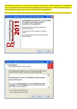 Rx MediaPharma programını , tek kullanıcı veya 2