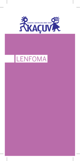 LENFOMA - Kanserli Çocuklara Umut Vakfı