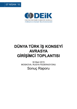 Türkçe - Dünya Türk İş Konseyi