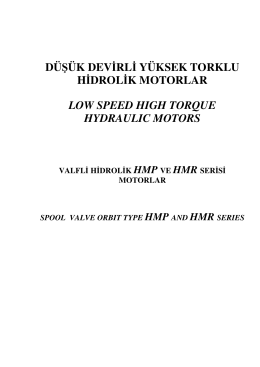 HMP-HMR Low speed high torgue hydarulic Motor - Hi