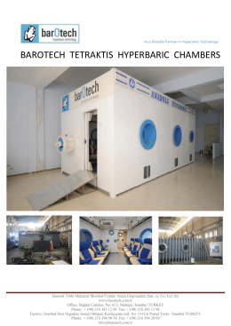 barotech tetraktıs hyperbarıc chambers