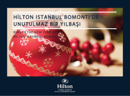 Hilton Istanbul Bomonti New Year Brochure-1