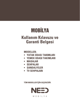 need garanti - Need Mobilya