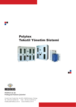 Polytex Tekstil Yönetim Sistemi MEDİKUS