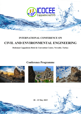 civil and environmental engineering - ICOCEE