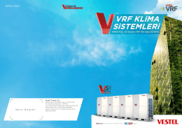 0715-V5X1 - Vestel VRF Klima Sistemleri