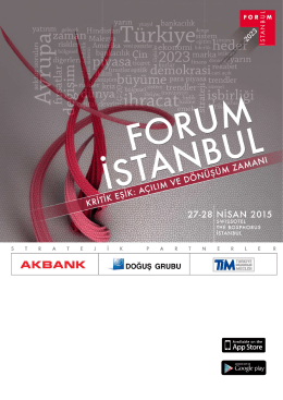 buradan - Forum İstanbul