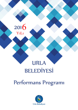 Performans Programı 2016